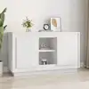 Image de Buffet Blanc 102x35x60 Cm Bois D'ingénierie Vidaxl
