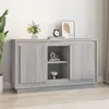 Image de Buffet Sonoma Gris 102x35x60 Cm Bois D'ingénierie Vidaxl