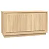 Image de Vidaxl buffet chêne sonoma 102x35x55 cm bois d'ingénierie