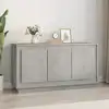 Image de Buffet Gris Béton 102x35x55 Cm Bois D'ingénierie Vidaxl