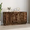 Image de Buffet Chêne Fumé 102x35x55 Cm Bois D'ingénierie Vidaxl