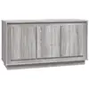 Image de Vidaxl buffet sonoma gris 102x35x55 cm bois d'ingénierie