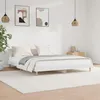 Image de vidaXL Cadre de lit sans matelas blanc 120x200 cm bois ingénierie 832045