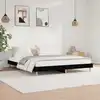 Image de Cadre De Lit Sans Matelas Noir 120x200 Cm Vidaxl