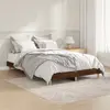 Image de Cadre De Lit Sans Matelas Chêne Marron 120x190 Cm Vidaxl
