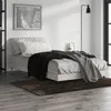 Image de vidaXL Cadre de lit gris béton 100x200 cm bois dingénierie 832161
