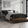 Image de Cadre De Lit Sans Matelas Chêne Marron 120x190 Cm Vidaxl