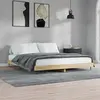 Image de Cadre De Lit Sans Matelas Chêne Sonoma 180x200 Cm Vidaxl