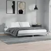 Image de Cadre De Lit Sans Matelas Sonoma Gris 160x200cm Bois Ingénierie Vidaxl