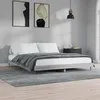 Image de vidaXL Cadre de lit sonoma gris 140x200 cm bois dingénierie 832251