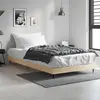 Image de Cadre De Lit Sans Matelas Chêne Sonoma 90x200 Cm Vidaxl