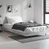 Image de Cadre De Lit Sans Matelas Gris Béton 90x200 Cm Vidaxl