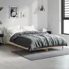 Image de Cadre De Lit Sans Matelas Chêne Sonoma 120x190 Cm Vidaxl