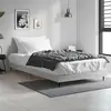 Image de Cadre De Lit Sans Matelas Sonoma Gris 90x190 Cm Vidaxl