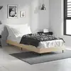 Image de Cadre De Lit Sans Matelas Chêne Sonoma 75x190 Cm Vidaxl