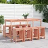 Image de vidaXL Ensemble de bar de jardin 9 pcs bois massif douglas ensemble de pub ensemble de bar de patio ensemble de table de 3157762