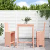 Image de Ensemble De Bar De Jardin 3 Pcs Bois Massif De Douglas Vidaxl
