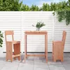 Image de Ensemble De Bar De Jardin 3 Pcs Bois Massif De Douglas Vidaxl