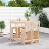 Image de Ensemble De Bar De Jardin 5 Pcs Bois De Pin Massif Vidaxl