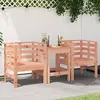 Image de Chaises De Jardin Lot De 2 61,5x53x71 Cm Bois Massif De Douglas Vidaxl