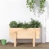 Image de Jardinière 62x30x38 Cm Bois Massif De Pin Vidaxl