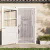Image de vidaXL Rideau de porte transparent 200 mmx16 mm 10 m PVC 153860