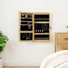 Image de Armoire À Bijoux Avec Miroir Et Éclairage Led Mural Vidaxl