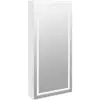 Image de Vidaxl armoire à bijoux avec miroir et éclairage led mural blanc