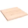 Image de Étagère Murale 40x40x2 Cm Bois De Chêne Massif Non Traité Vidaxl
