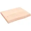 Image de Étagère Murale 60x50x(2-6) Cm Bois De Chêne Massif Non Traité Vidaxl
