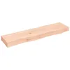 Image de Étagère Murale 80x20x6 Cm Bois De Chêne Massif Non Traité Vidaxl
