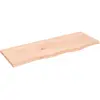 Image de Étagère Murale 80x30x2 Cm Bois De Chêne Massif Non Traité Vidaxl