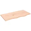 Image de Étagère Murale 80x40x2 Cm Bois De Chêne Massif Non Traité Vidaxl