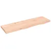 Image de vidaXL Étagère murale 100x30x4 cm bois de chêne massif non traité 363561