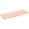 Image de Étagère Murale 100x40x(2-4) Cm Bois De Chêne Massif Non Traité Vidaxl