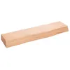 Image de Étagère Murale Marron Clair 40x10x4 Cm Bois Chêne Massif Traité Vidaxl