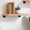 Image de Étagère Murale Marron Clair 40x20x4 Cm Bois Chêne Massif Traité Vidaxl
