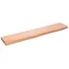 Image de Étagère Murale Marron Clair 100x20x4cm Bois Chêne Massif Traité Vidaxl