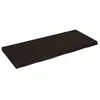 Image de vidaXL Étagère murale gris foncé 140x60x6 cm bois chêne massif traité 363827