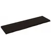 Image de vidaXL Étagère murale gris foncé 180x50x6 cm bois chêne massif traité 363841