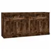 Image de Vidaxl buffets 2 pcs chêne fumé bois d'ingénierie
