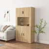 Image de Buffet Haut Chêne Sonoma Bois D'ingénierie Vidaxl