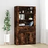Image de Buffet Haut Chêne Fumé Bois D'ingénierie Vidaxl