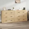 Image de Buffets 2 Pcs Chêne Sonoma Bois D'ingénierie Vidaxl