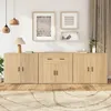 Image de vidaXL Buffets 3 pcs Chêne sonoma Bois dingénierie 3185418