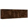 Image de Buffets 3 Pcs Chêne Fumé Bois D'ingénierie Vidaxl