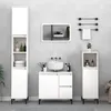 Image de vidaXL Ensemble darmoires salle de bain 3 pcs blanc bois dingénierie 3185543