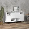 Image de Buffets 2 Pcs Blanc 60x35x70 Cm Bois D'ingénierie Vidaxl