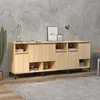 Image de vidaXL Buffets 3 pcs chêne sonoma 60x35x70 cm bois dingénierie 3185746