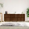 Image de Buffets 3 Pcs Chêne Marron 60x35x70 Cm Bois D'ingénierie Vidaxl